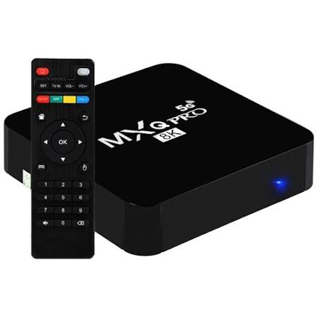 TV Box MXQ Pro 8K com controle remoto